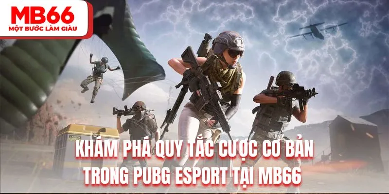 Khám phá quy tắc cược cơ bản trong PUBG Esport tại MB66